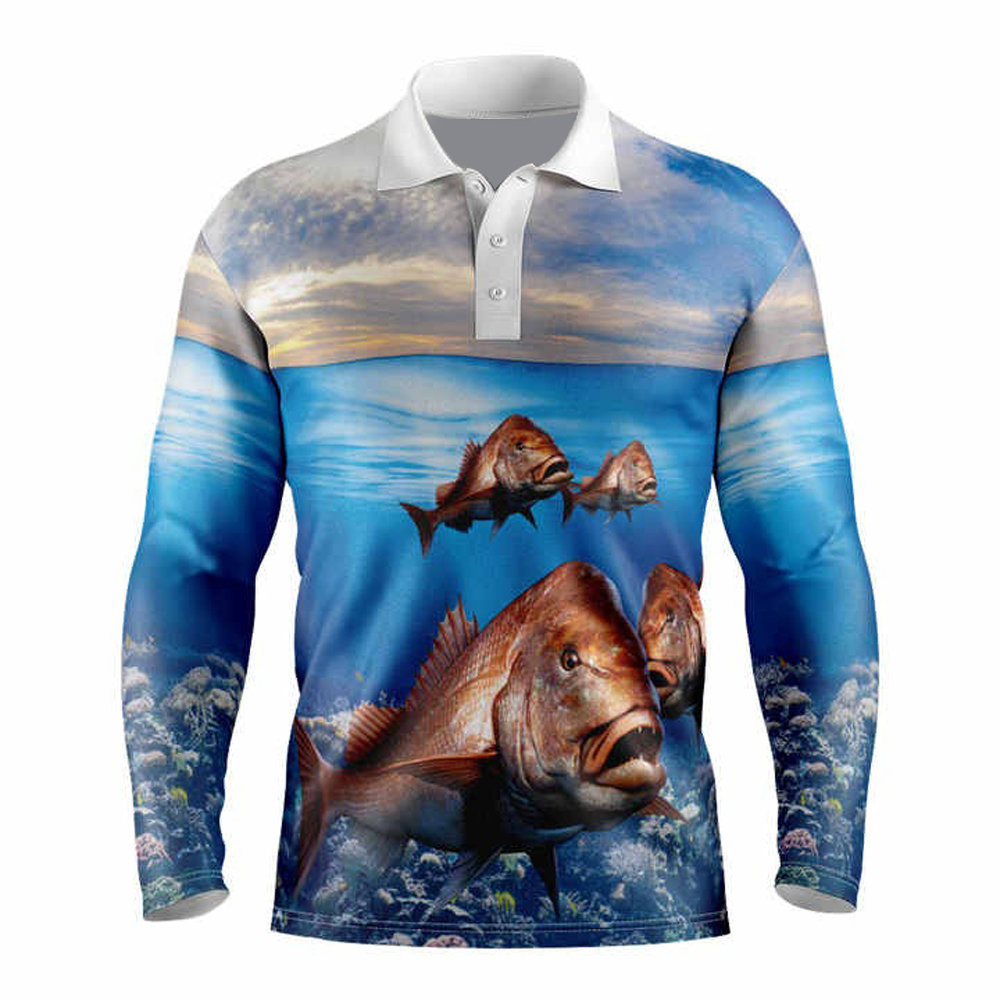  Fishing Shirts ( Collared Long Sleeve )