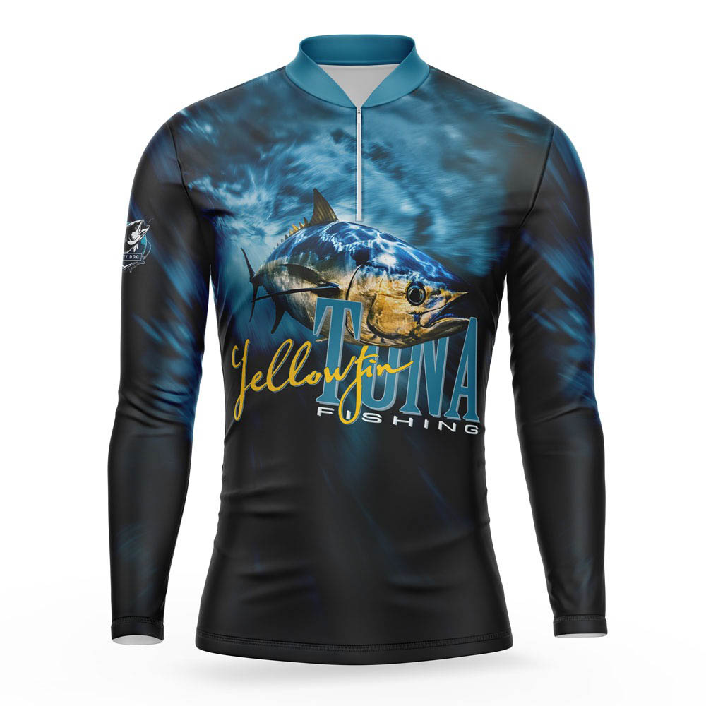 Fishing Shirts ( Chinese Collared Long Sleeve )