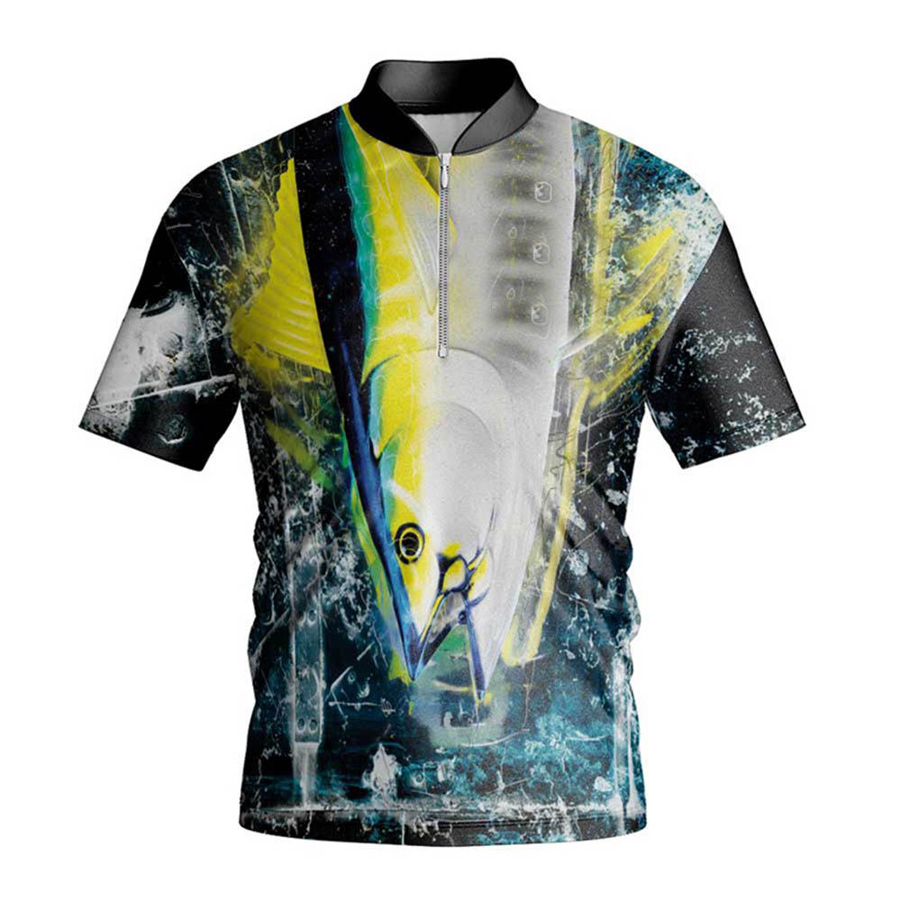 Fishing Shirts ( Chinese Collared Short Sleeve )