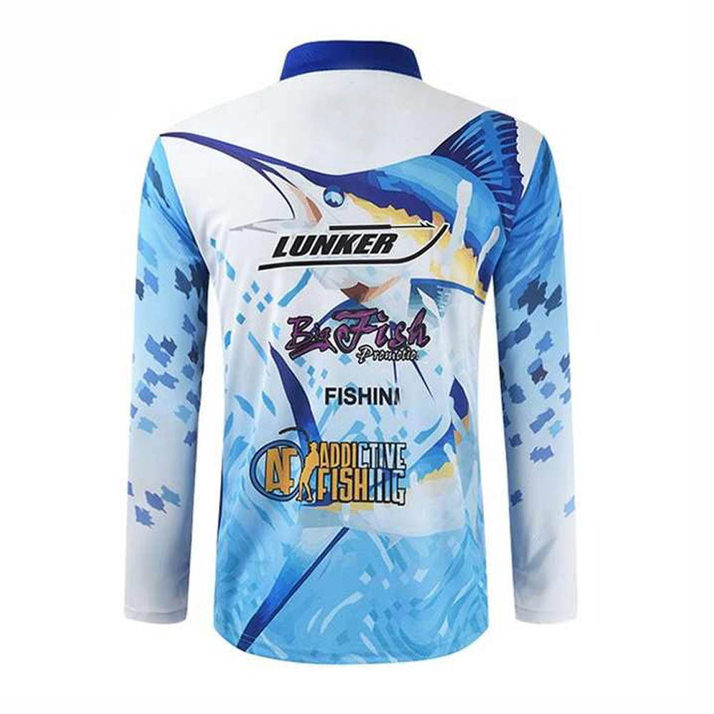 Fishing Shirts ( Chinese Collared Long Sleeve )