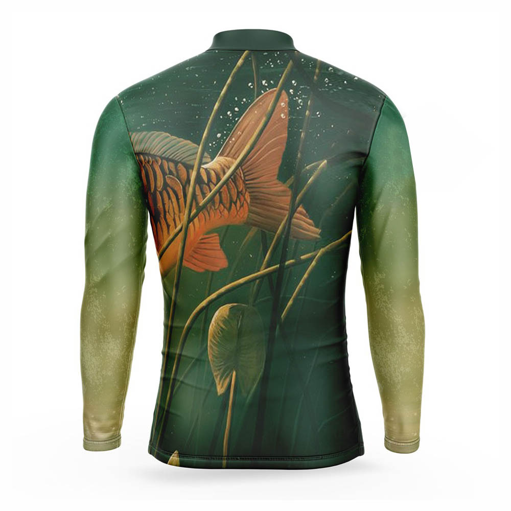 Fishing Shirts ( Chinese Collared Long Sleeve )