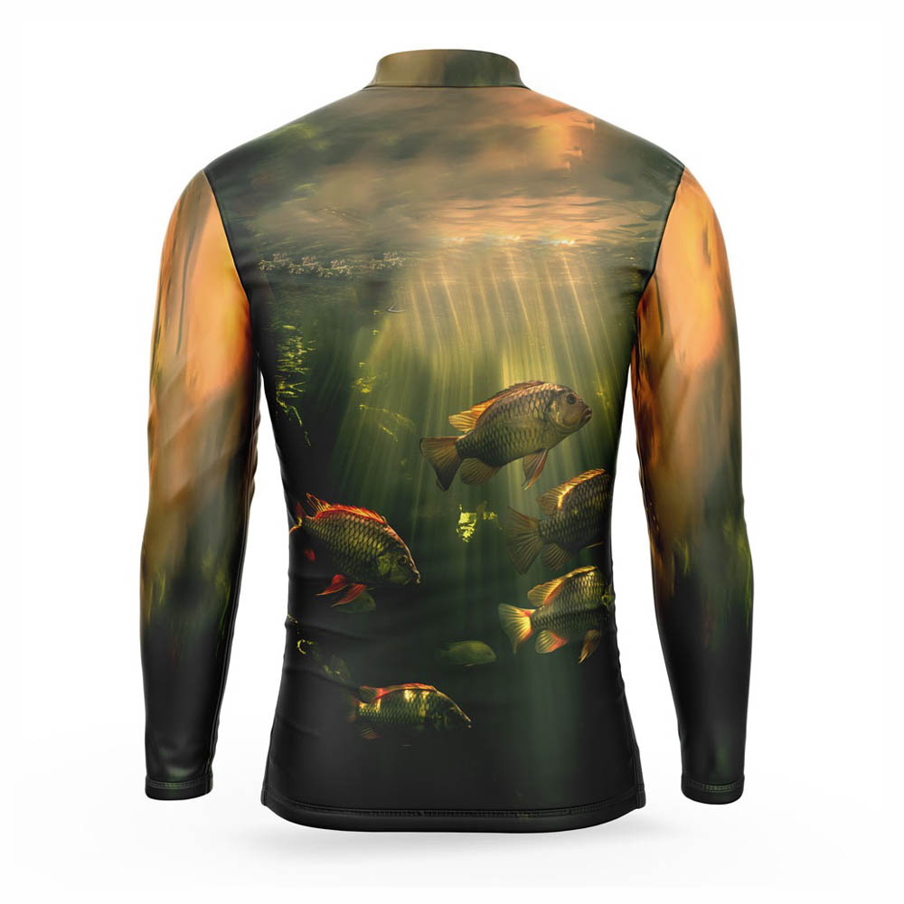 Fishing Shirts ( Chinese Collared Long Sleeve )